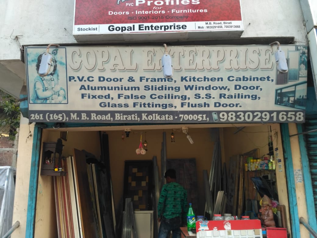 PVC Door Frame And Shutter installer Gopal Enterprise in Birati